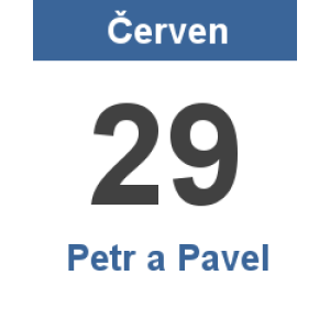 29. 6. Petr a Pavel