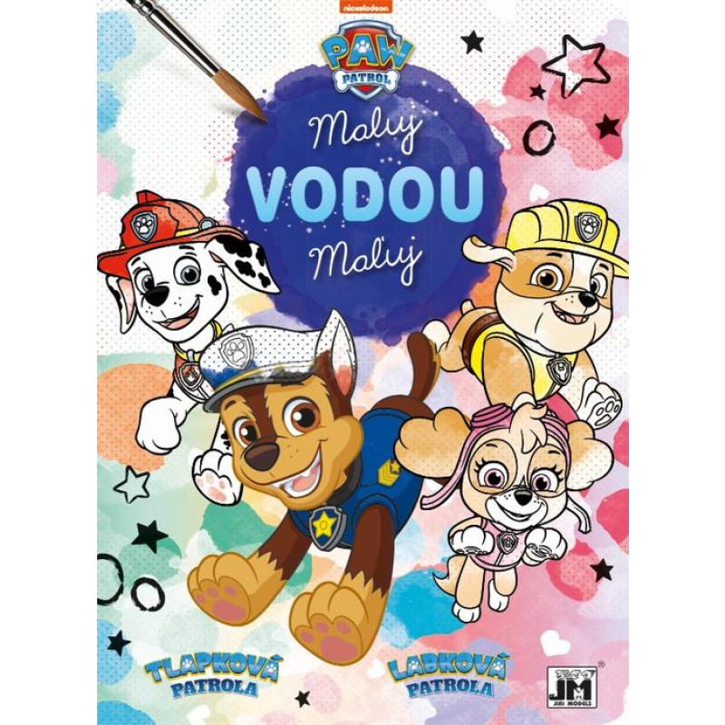 Omalovánka Maluj vodou Paw Patrol