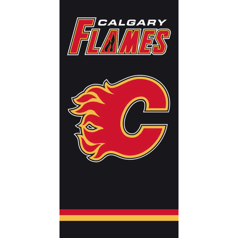 Osuška NHL Calgary Flames Black