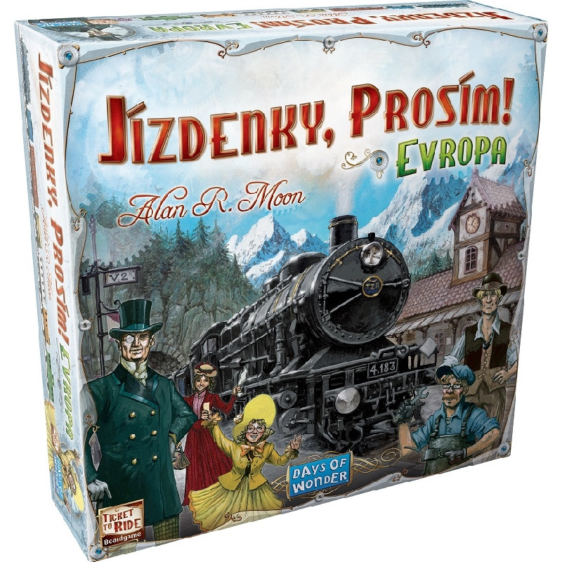 Hra Jízdenky, prosím! Evropa