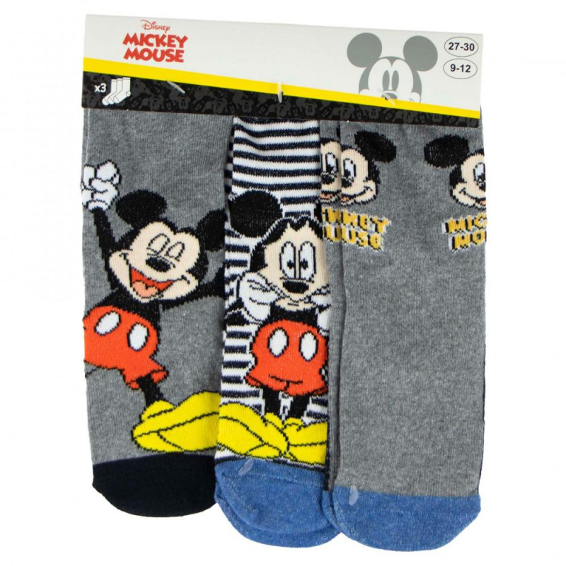 PONOŽKY MICKEY 3 ks