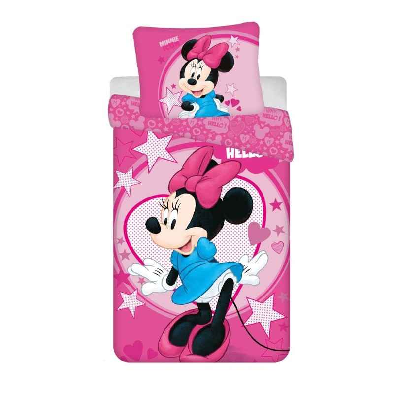 Povlečení Minnie Hello micro