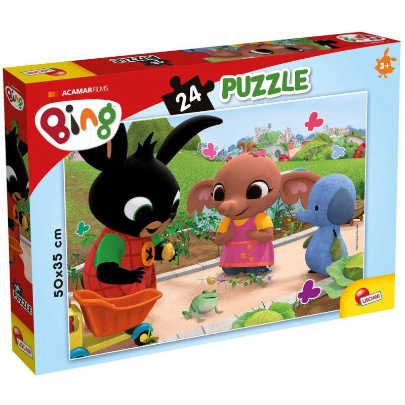 Králíček BING - Žába puzzle 24 dílků