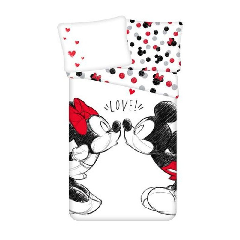 Povlečení Mickey a Minnie Love