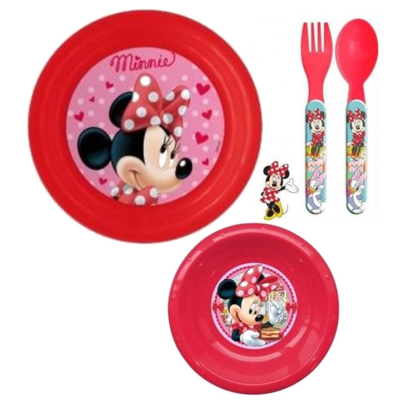 Plastová sada Minnie 3-dílná