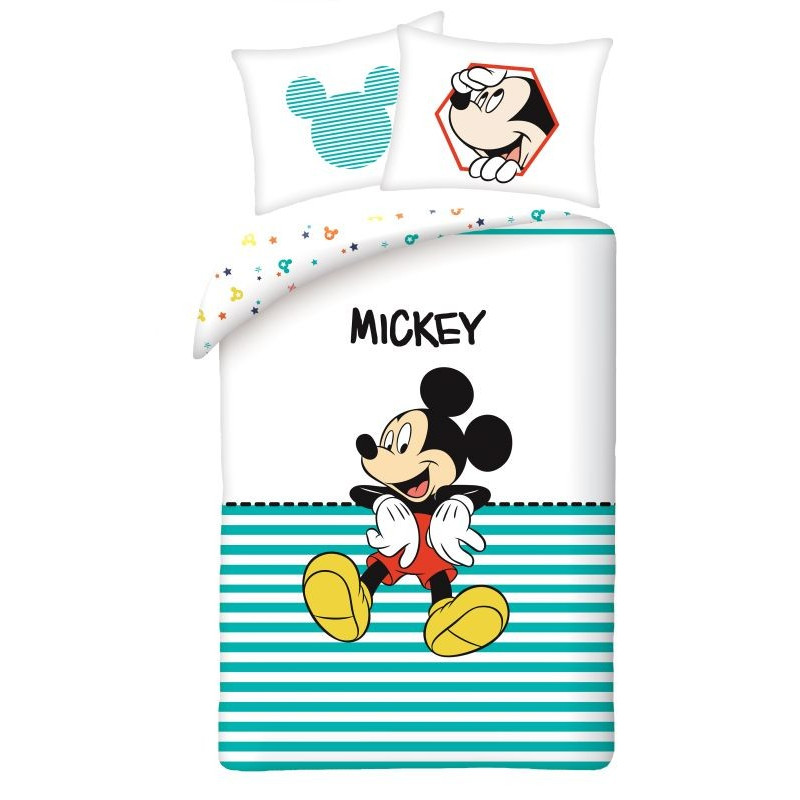 Povlečení Mickey stripe