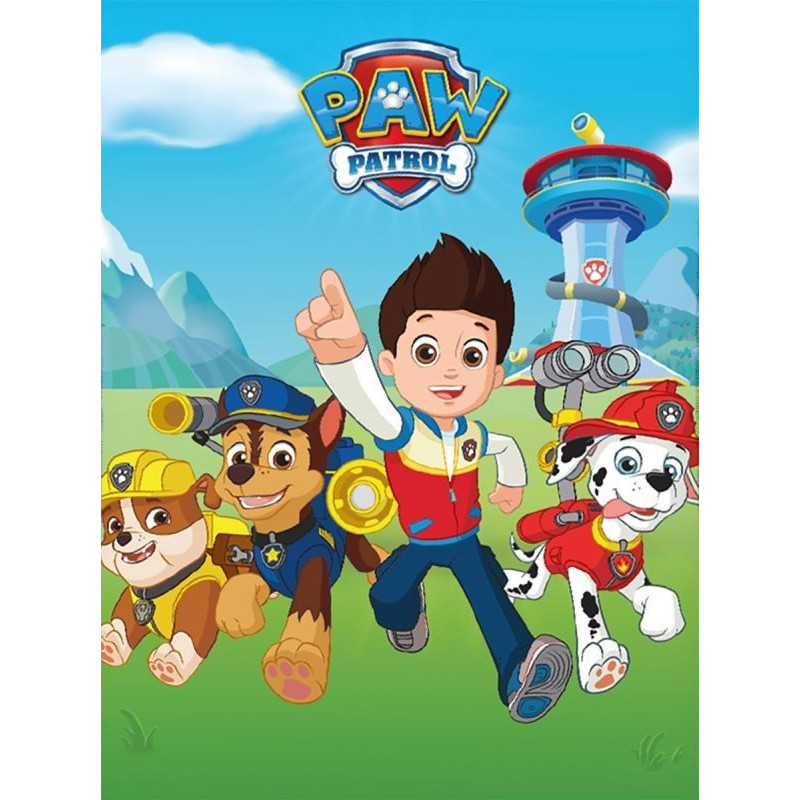 Fleece deka Paw Patrol parta