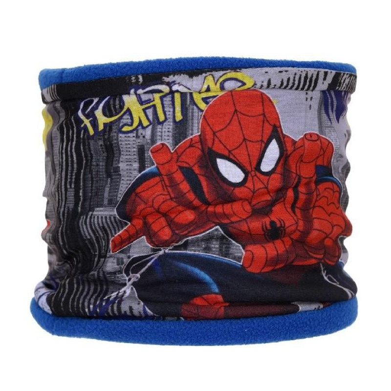 NÁKRČNÍK SPIDERMAN modrý