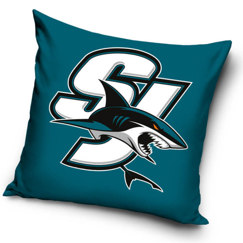 Polštářek NHL  San Jose Sharks SJ Blue