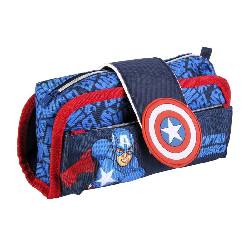 Penál na suchý zip AVENGERS CAPTAIN AMERICA