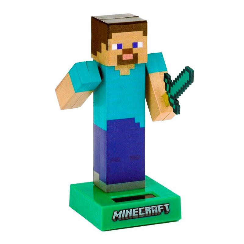 SOLÁRNÍ HÝBAJÍCÍ SE FIGURKA MINECRAFT