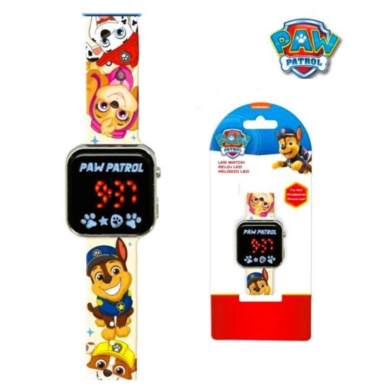 LED HODINKY PAW PATROL