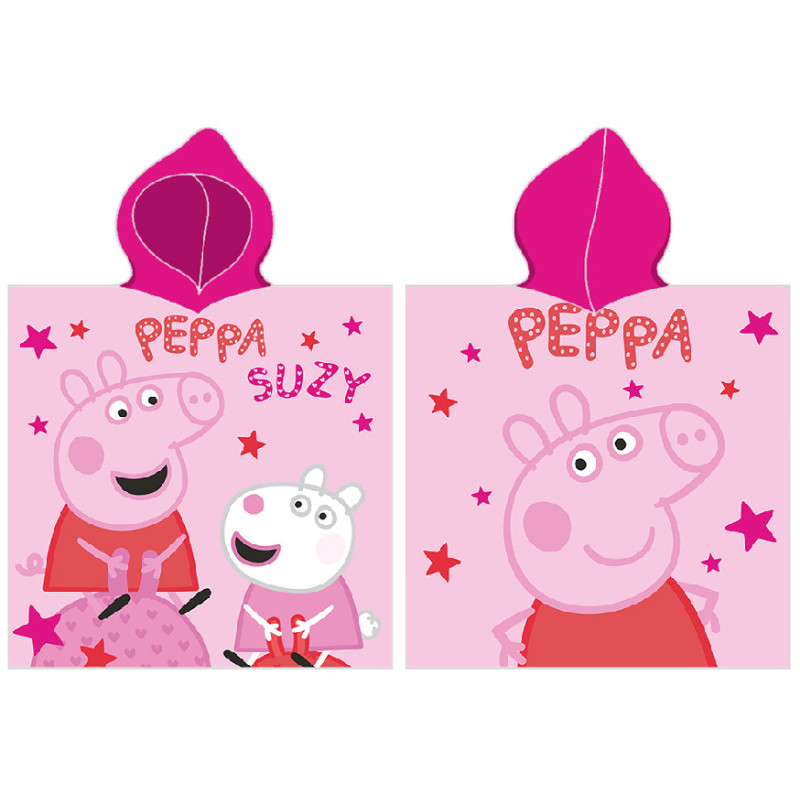 Pončo Prasátko Pepina a Suzy na Skákacím Míči