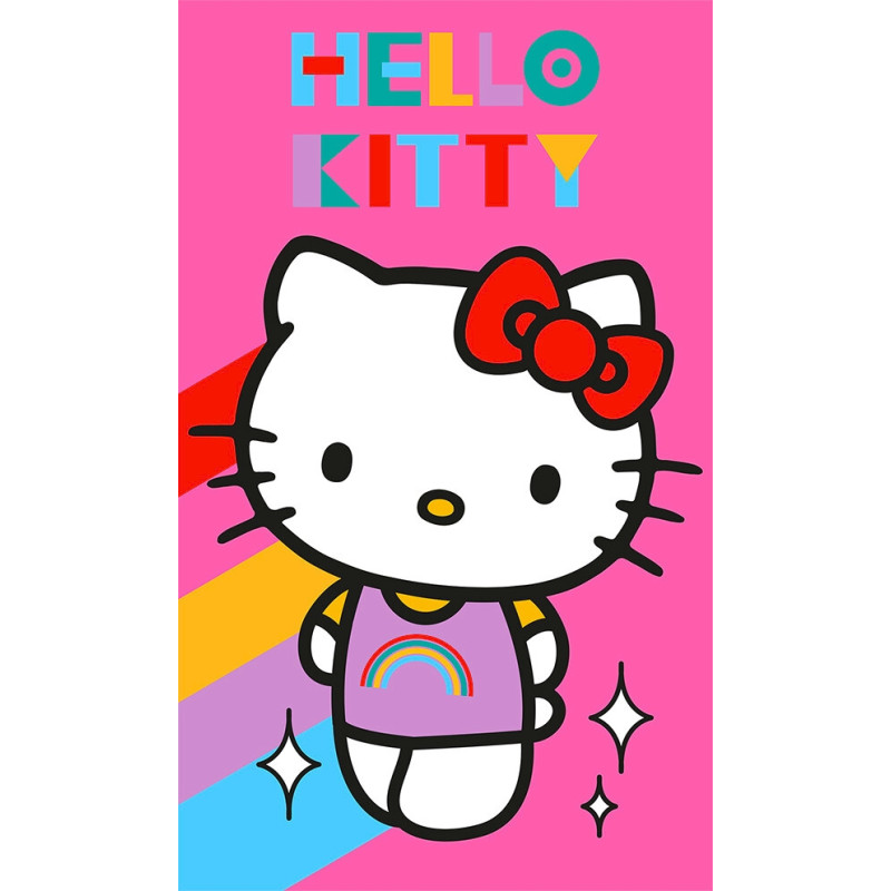 Ručník Hello Kitty Rainbow