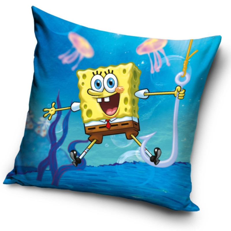 Povlak na polštářek Sponge Bob na Háčku