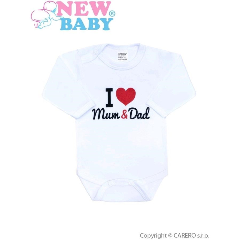 Body New Baby I love Mum and Dad