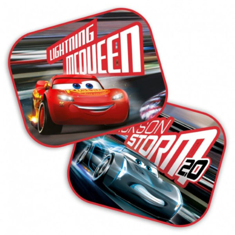 Sluneční clona Cars 3 (2 kusy)