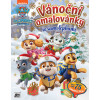 Vánoční omalovánky se samolepkami Paw Patrol