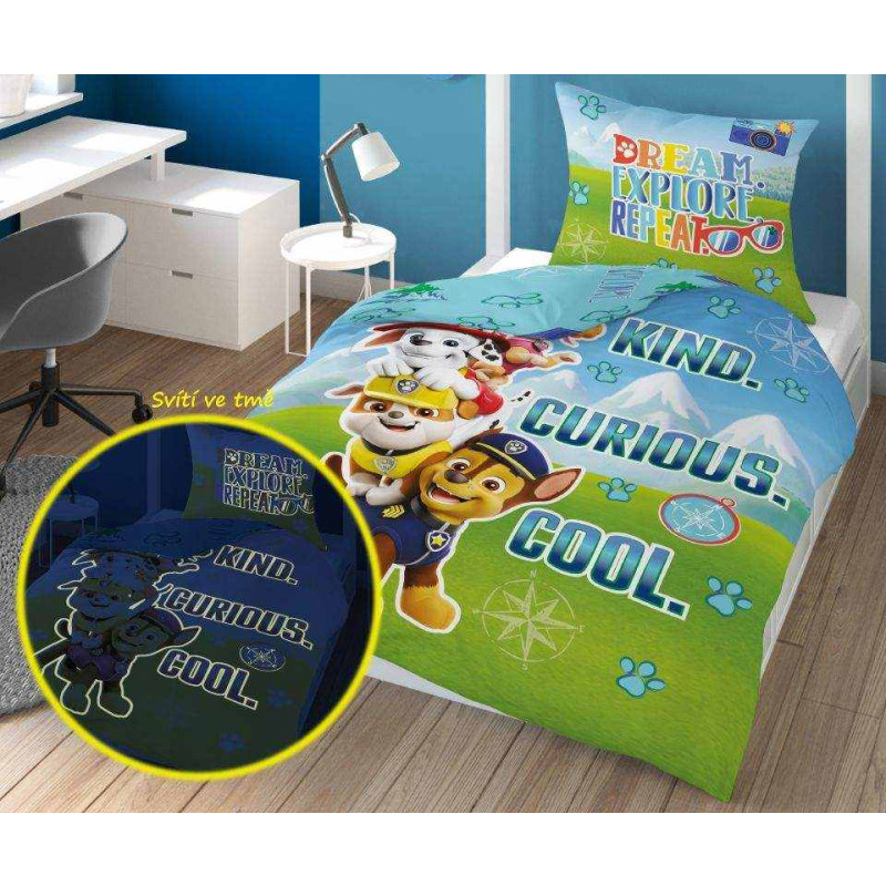 Povlečení Paw Patrol dream svítící