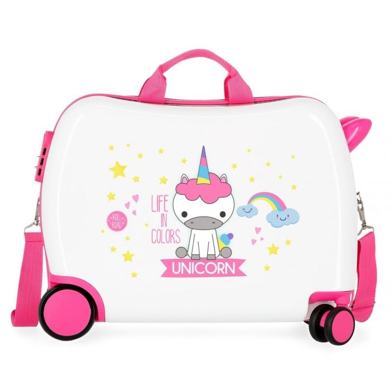 Kufr na kolečkách Roll Road Little Me Unicorn MAXI