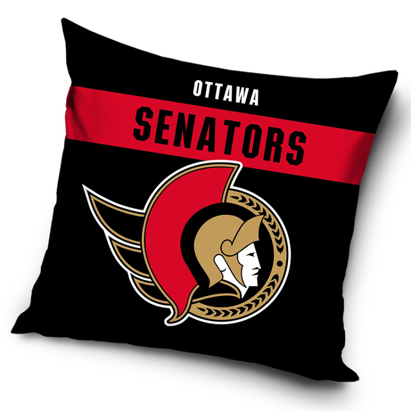 Polštářek NHL Ottawa Senators Black